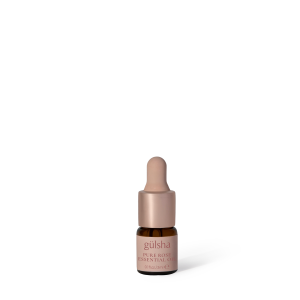 100% Pure Rose Essential Oil & Natural Stone Essential Oil Necklace