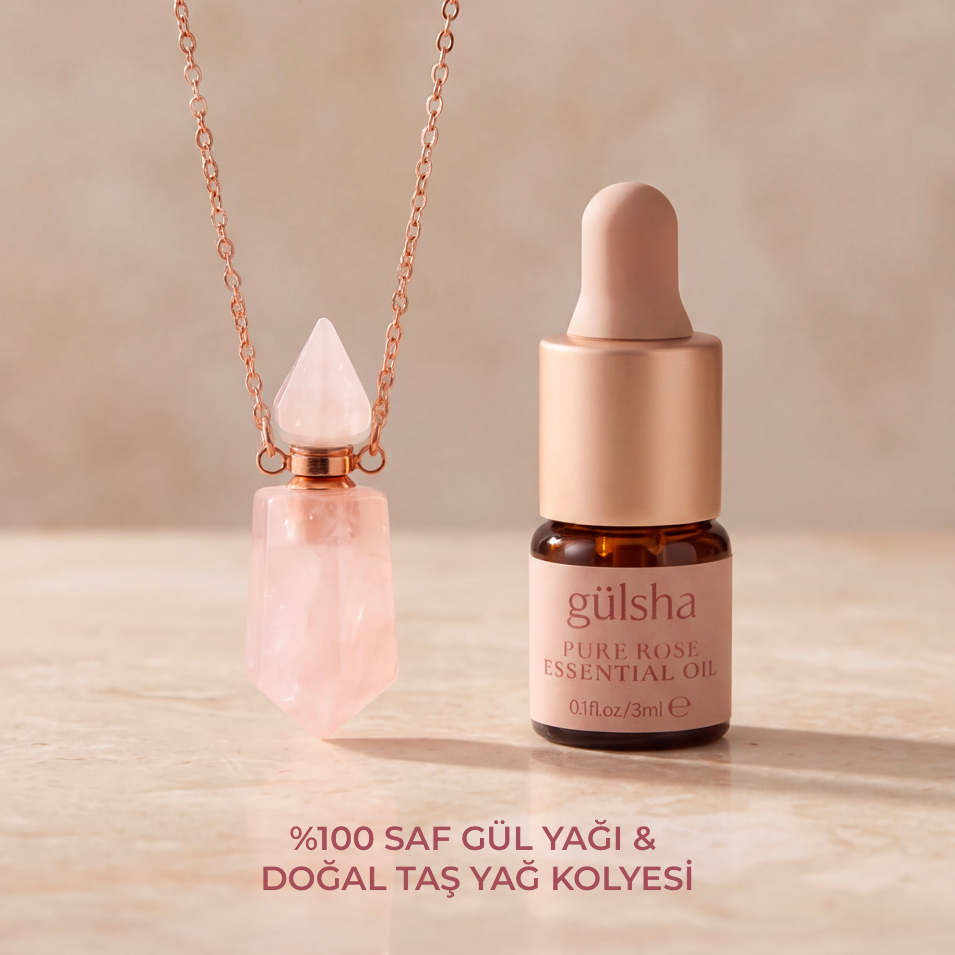 %100 Saf Gül Yağı