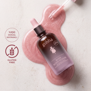 Pembe Işıltılı Güllü Vücut İksiri