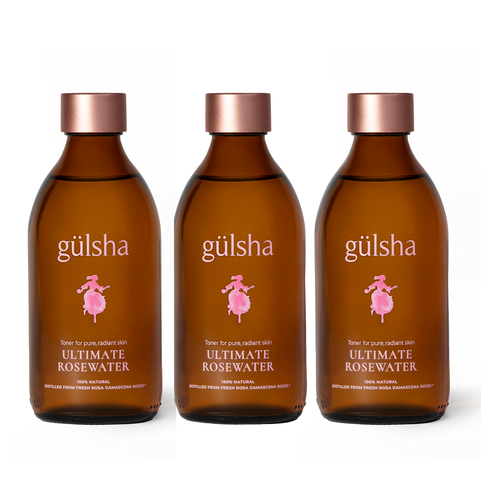 Tam Gül Suyu 250 ml X3